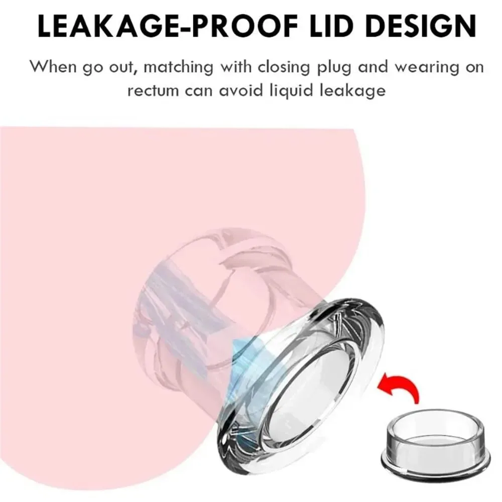 Hollow Anal Plug Silicone Butt Plugs na may Stopper Anal Dilator Anus Tunnel Expansion Prostate Massage Mga Sex Toys Para sa Babae Lalaki Gay — image 3