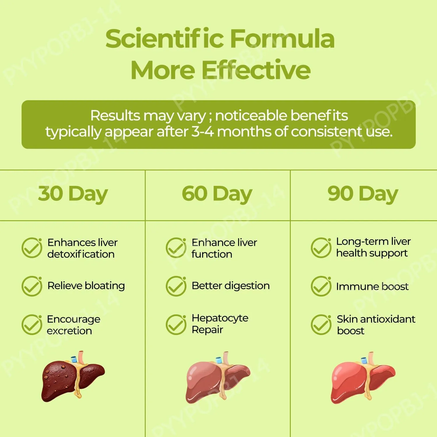 Milk Thistle Extract 300mg Capsules na may Vitamin C Inositol Herbal Supplement 90 Capsules Non-GMO Gluten Free — image 5