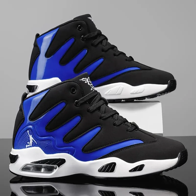 Men's High-Top Basketball Shoes Heavy-Duty and Stable Lace-Up Training Sneakers Unisex Suitable for Running Sports Basketball Walking. Ideal Gift for Men Lightweight Comfortable Lace-Up Closure Men's Basketball Shoes High-Quality Men's Sh — image 8