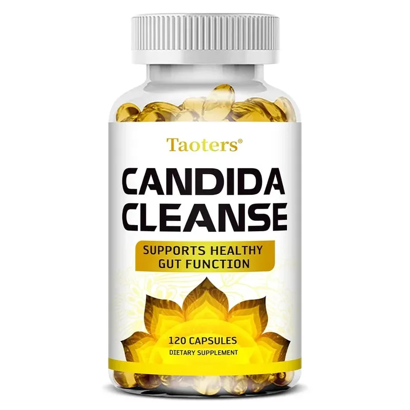 Candida Cleanse - Limpeza do Fígado Desintoxicante Apoia a Saúde Intestinal Limpeza do Cólon Aumentando a Energia 120 Cápsulas — image 9