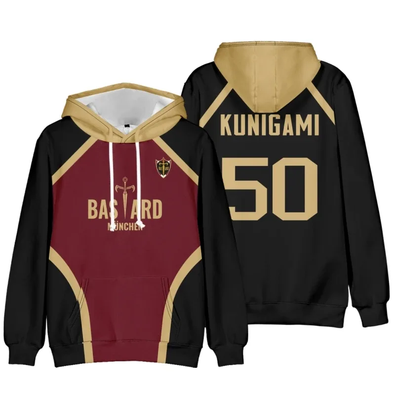 autumn Anime Hoodies for Men football hoodie 100% polyester winter Men's clothing graphic hoodies ventilate outdoor sports tops — image 7