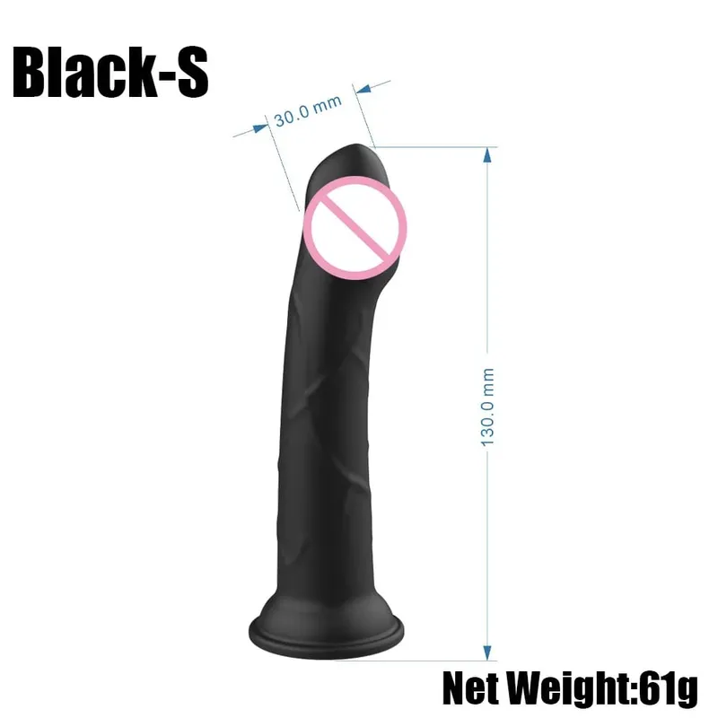 Realistic Purple Anal Dildo Butt Plug with Strong Suction Cup Base Jelly Sex Toy in Multiple Sizes for Hands Free Anal Play for — image 4