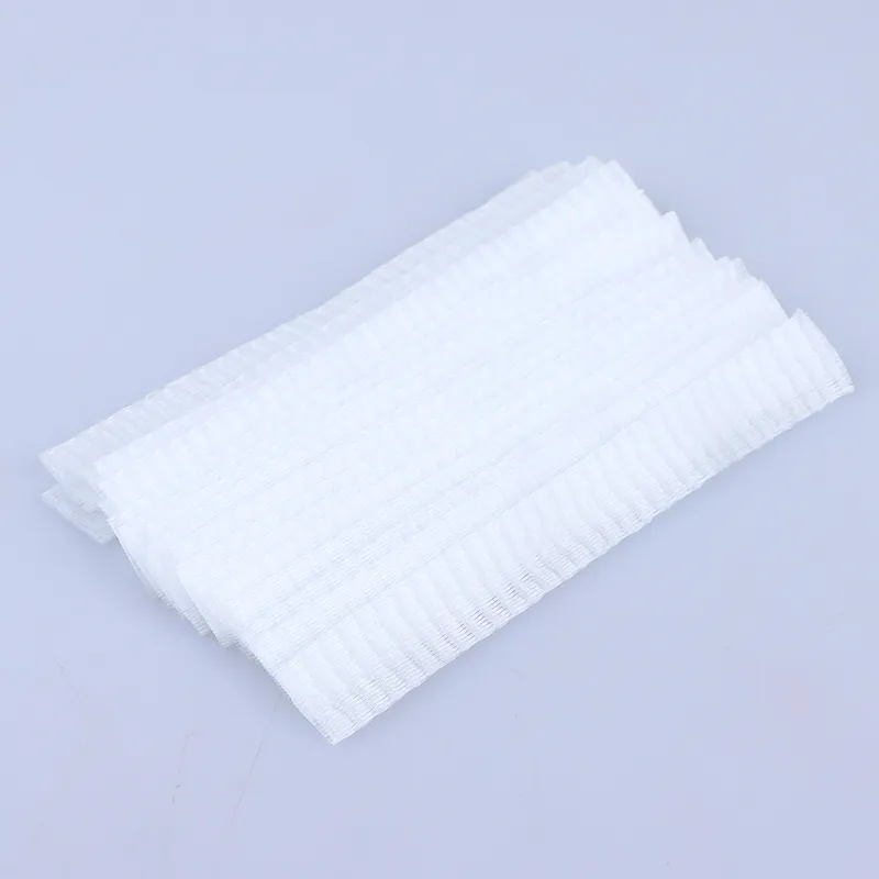 Protectores de red flexibles de malla, funda de belleza blanca, protectores de brochas de maquillaje, herramienta práctica, 20 Uds. — image 3
