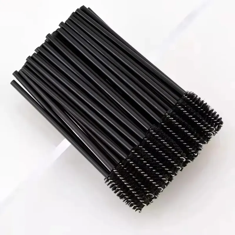 50/500pcs Disposable Eyebrow Eyelash Brushes Wands Eyelash Spoolies Applicator for Eyelash Extension Makeup Tool Wholesale