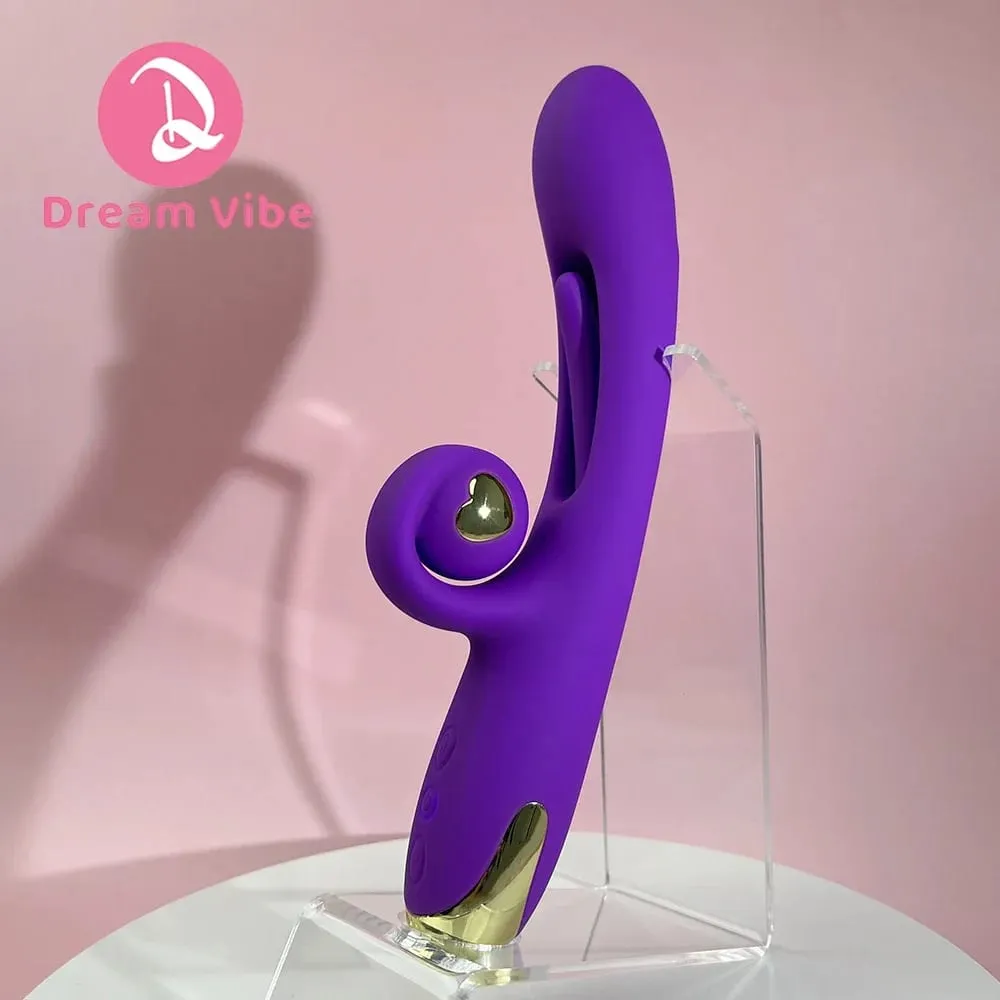 3 in 1 Snail Vibrator Flapping Tapping Tongue Flexiable Snail Penetration G Spot at Clitorial Sex Toy para sa Babae Pleasure 18+ Laruan — image 4