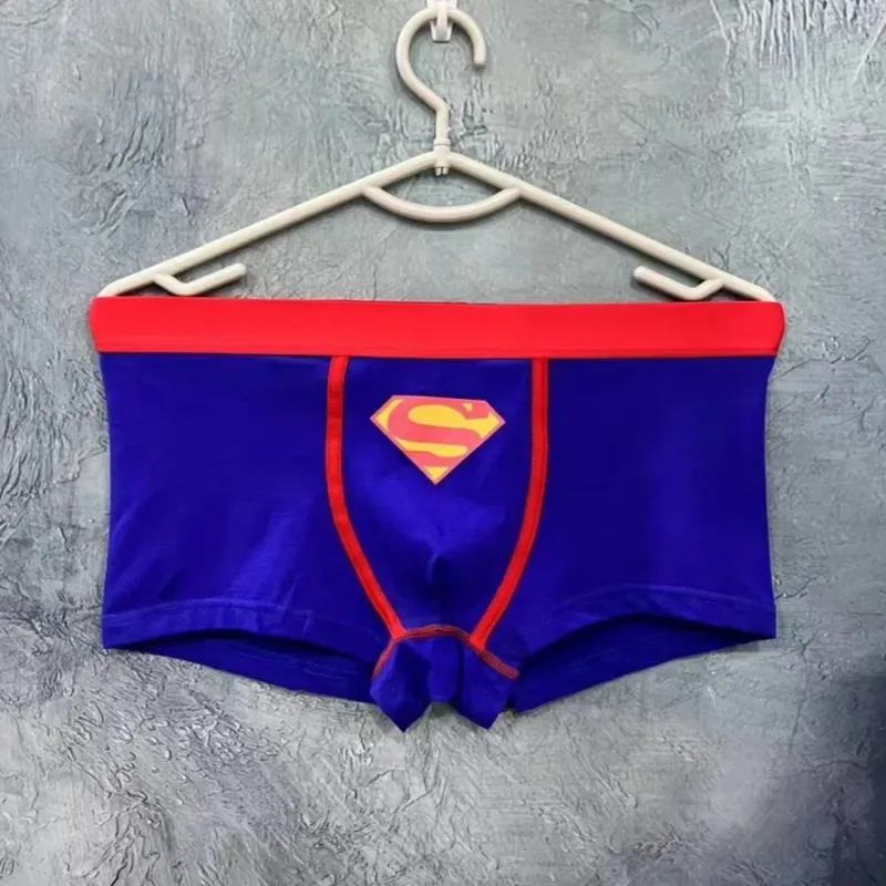 Cuecas esportivas masculinas dos desenhos animados impressos cuecas masculinas sexy shorts calcinha masculina respirável elástico breve cuecas homem — image 1