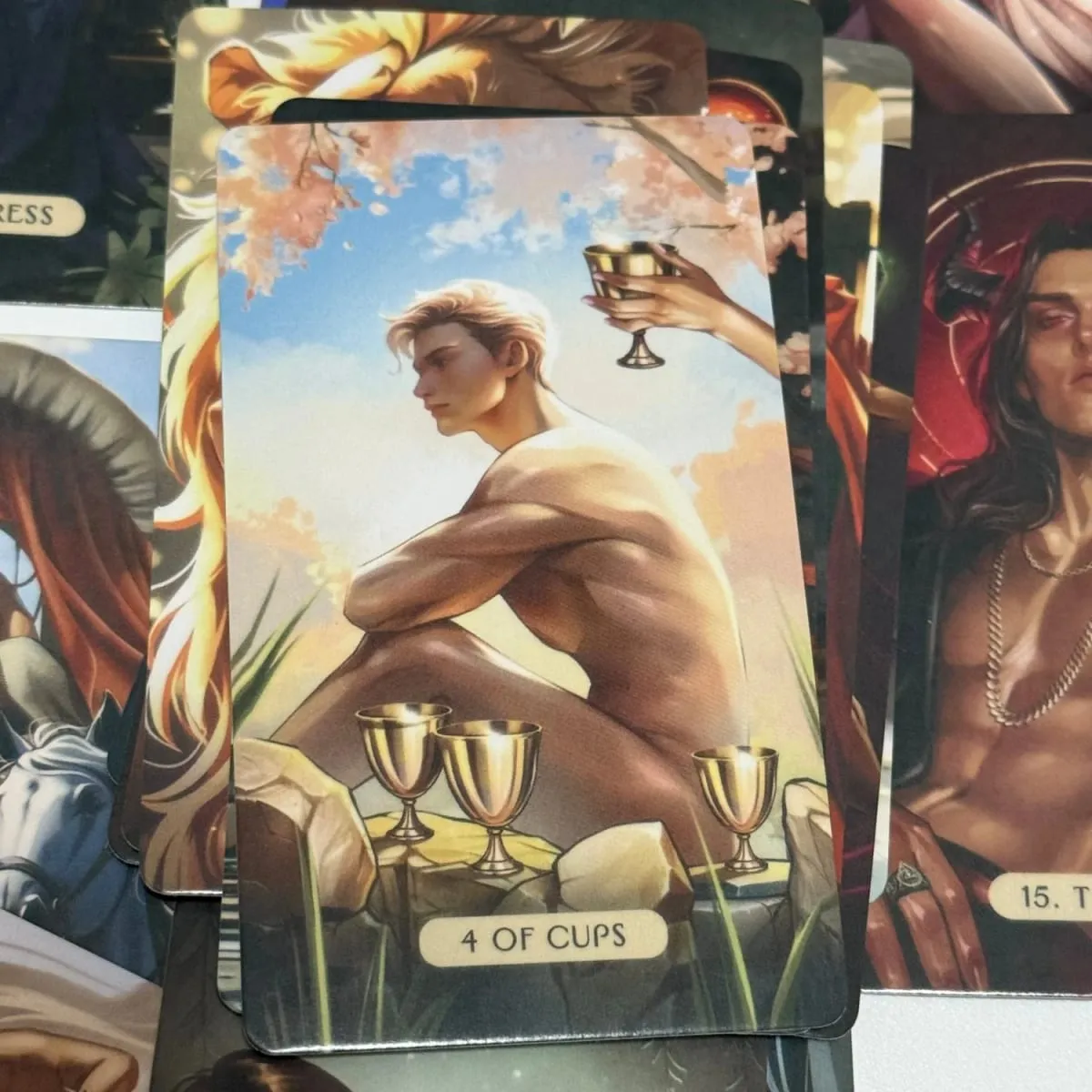 78pcs The Love and Lust Tarot Cards English Version Board Games for Passion Intimacy & Soulful Love Readings — image 3