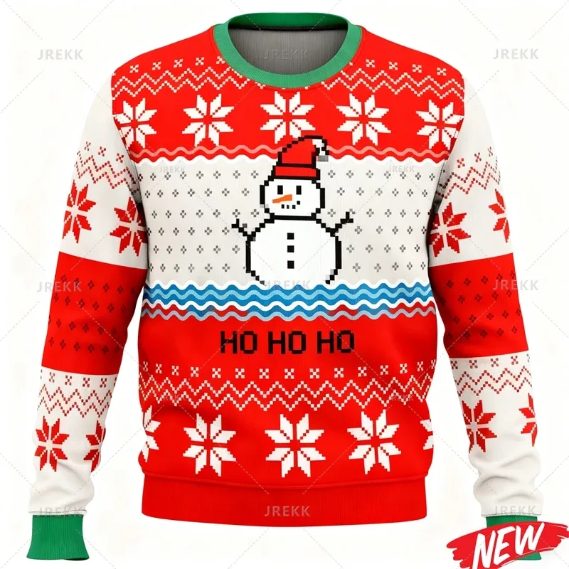Cute Animal Ugly Christmas Sweater Men Women Fashion 3d Printed Merry Christmas Sweatshirt Colorful New Year Pullover Hoodies