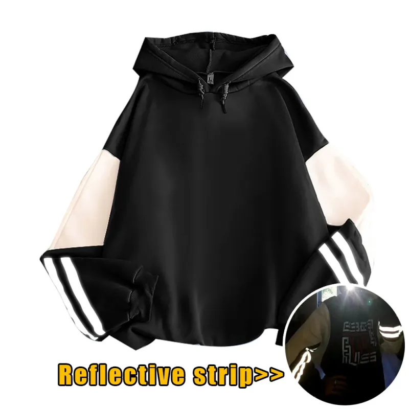 Anime Overlord Albedo Hoodies Trendy Harajuku Oversized Streetwear Men Women Clothing Long Sleeves Casual Fleece Hooded Pullover — image 6