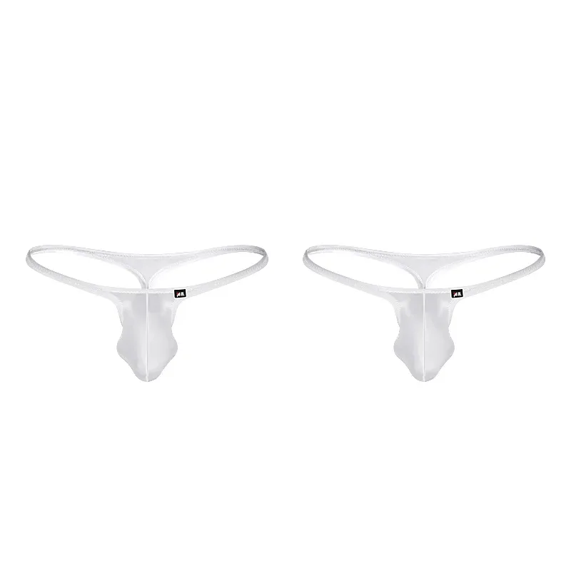 Men's Underwear Japanese Style Ultra-Thin Ice Silk Thong Low Waist Elastic Comfortable T-Back — image 13