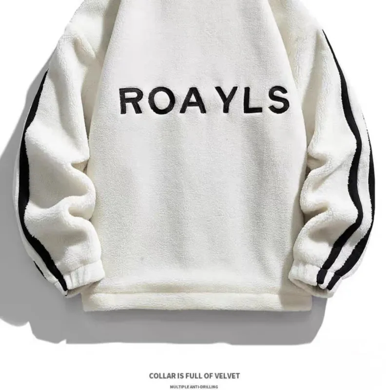 Nova primavera outono casaco quente masculino M-6XL moletom harajuku moda japão streetwear topo casual roupas masculinas alfabeto hoodies — image 4