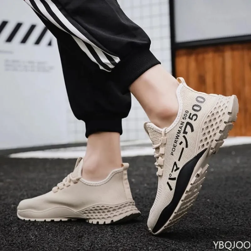 Large Size Spring and Autumn Fashion New Thick Sole Height Increasing Casual Men's Shoes Niche Trend Flat Sports Men's Shoes — image 4