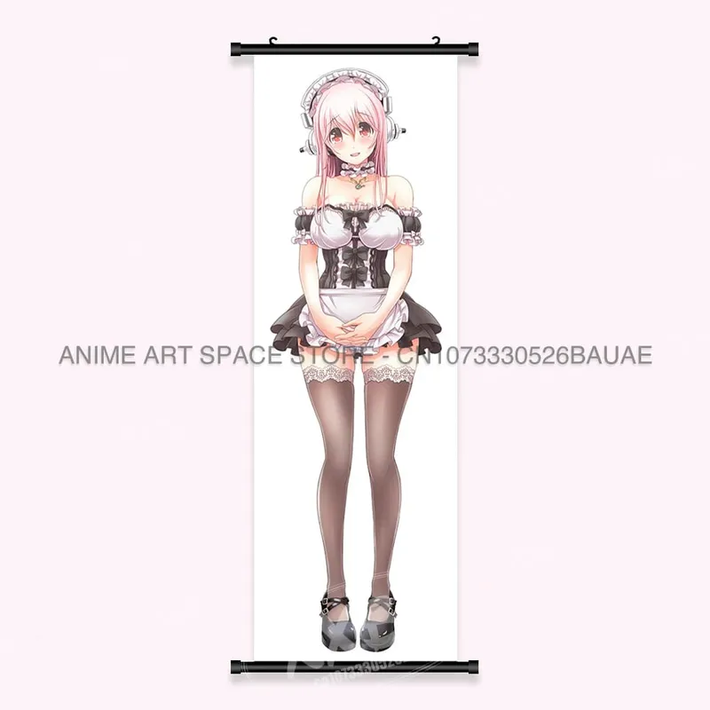 Video game Wall Artwork Canvas Scrolls Picture Anime Movie Role Poster Hanging Painting Print Home Decoration For SUPER SONICO — image 33