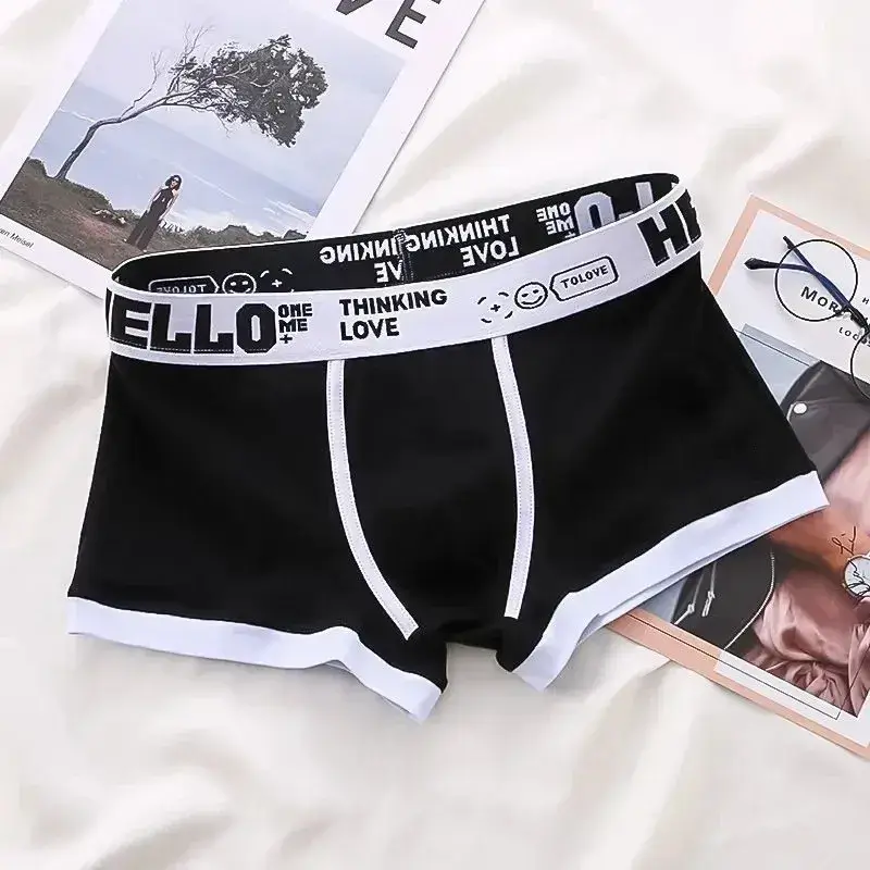 1/4 Pieces Panlalaking Kasuotang Panloob na Cotton Boxer Shorts Panlalaking Kasuotang Panlalaki Boxer Pants Breathable U Convex Panlalaking Underwear Sexy Plus Size — image 11