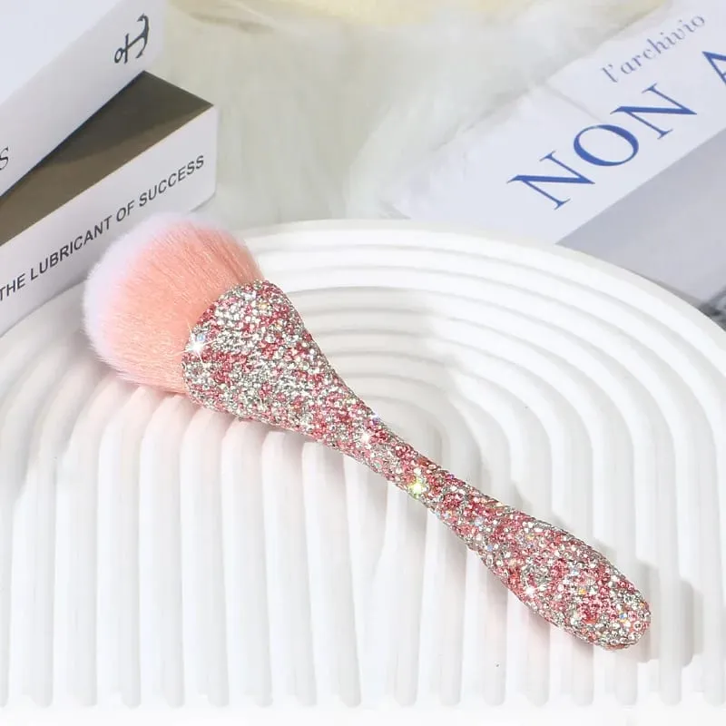 1PCDiamond Handle Makeup Brush LoosePowder Brush BlushBrushes Professional Small Waist Beauty Cosmetics Tools Brochas Maquillaje
