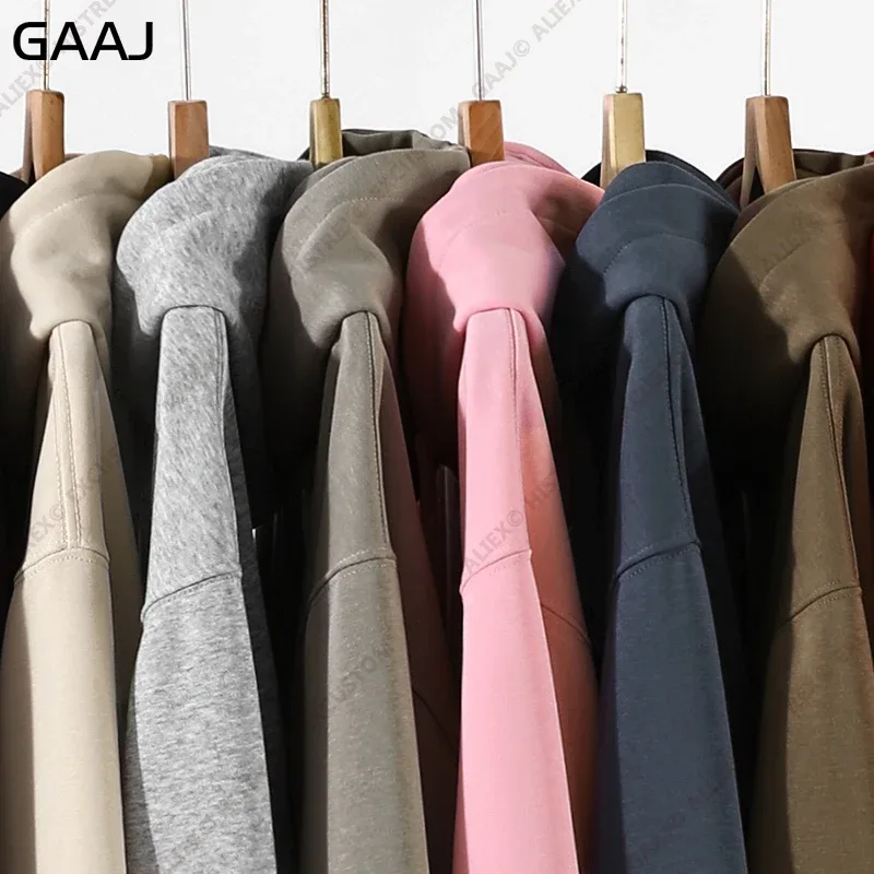 High Quality Custom Hoodie Cotton Sweatshirt Print Embroidery Brand Logo Text Photo Design Men Women Famliy Team Clothing 300g — image 29