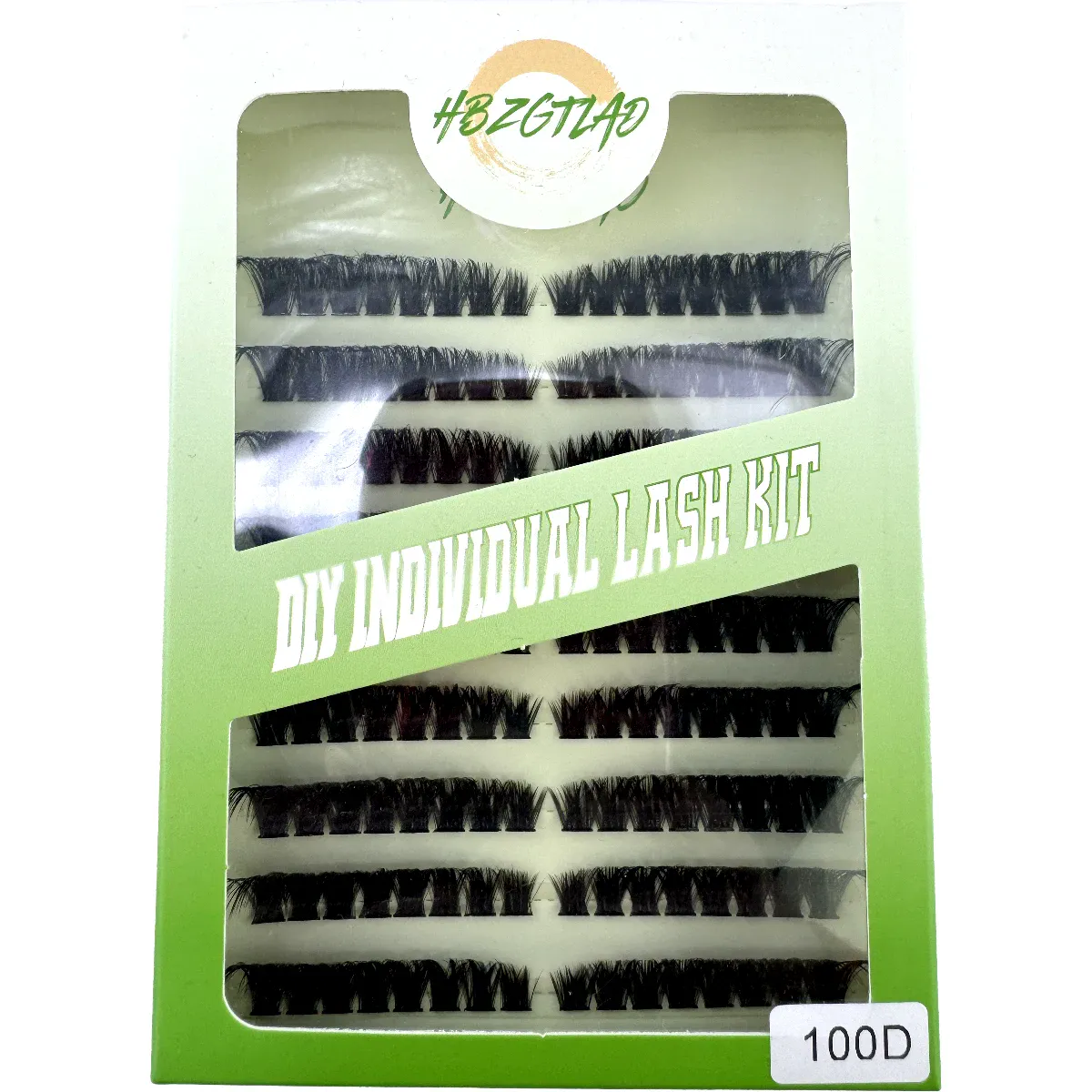 9-row fluffy curly eyelash bundle extension line 60D/80D left/right cat eye eyelash extension line can be reused — image 5