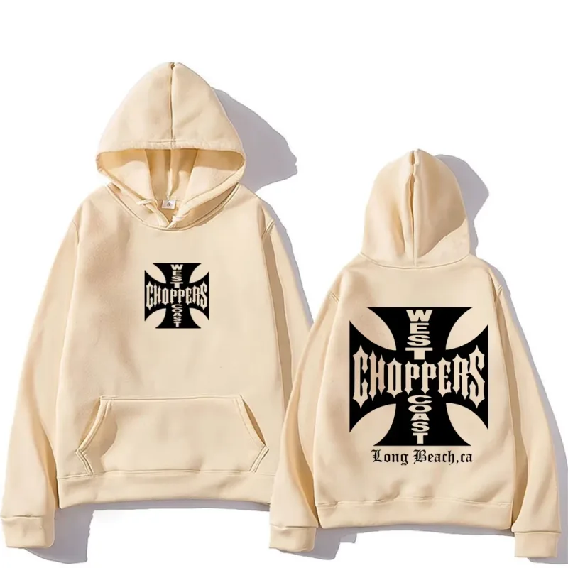 Paul Walker West Coast Choppers Hoodie Herr Dammode Mode Topp hiphopkläder Fleece långärmad vintagetröja — image 3