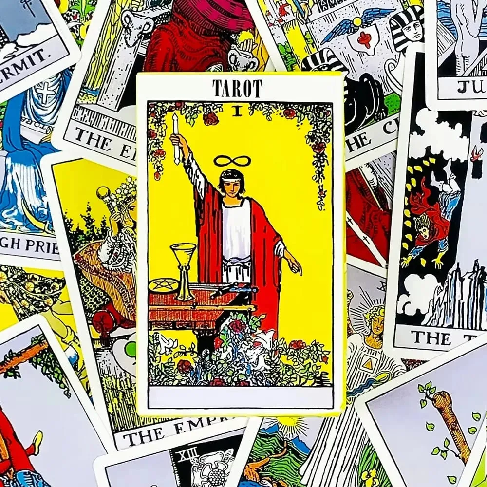 Tarot Oracle Divination Edition Borad Playing Games with English/Spanish Family Entertainment Board Game Fate Card Christmas — image 2