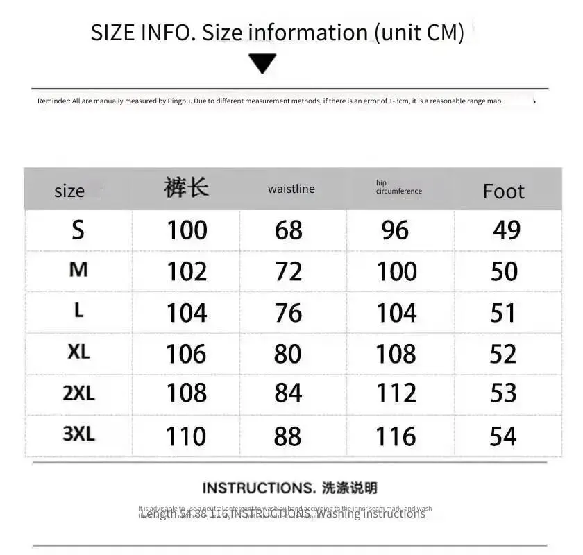 Men Vintage Acid Wash Wide Leg Jeans Loose Baggy Straight Denim Pants Retro Gray Washed Casual Streetwear Long Trousers — image 6