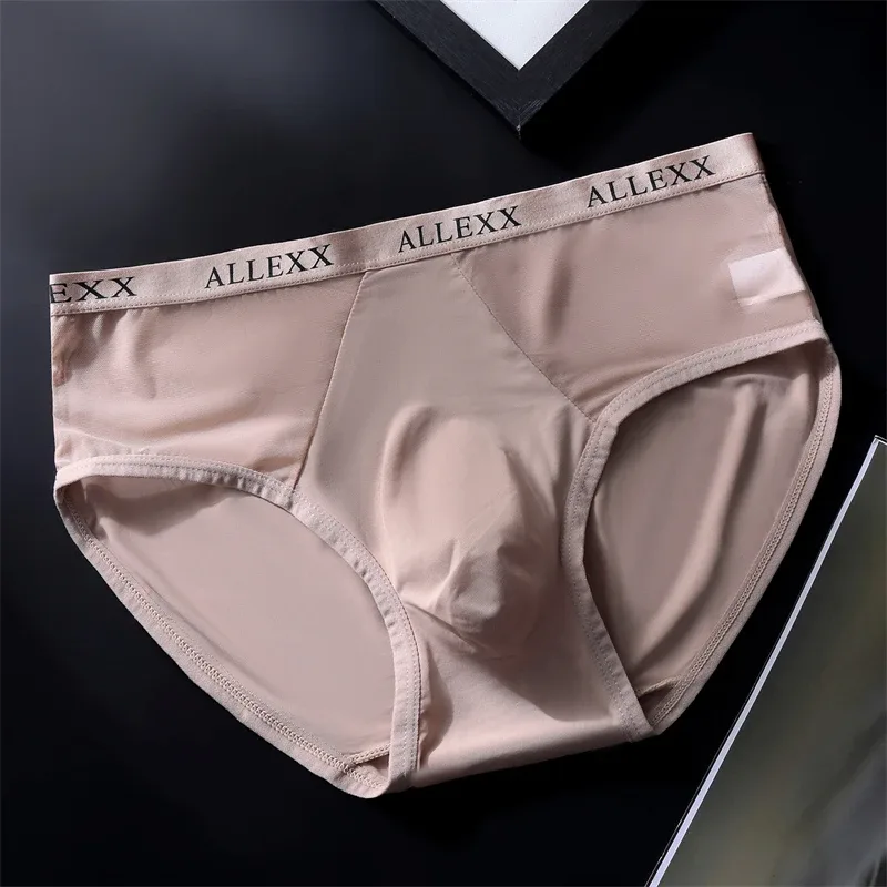 Adults 18 plus size men's underwear Ice silk lingeries for man 3D convex calzoncillos hombre thin cueca summer cuecas masculina — image 9