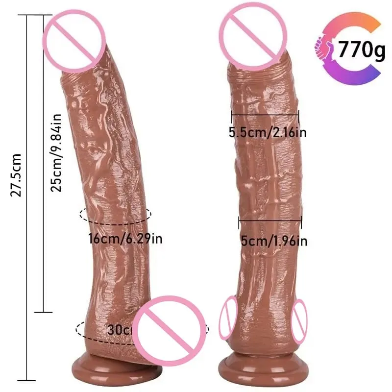 Makatotohanang G-Spot Dildo na may Suction Cup Mahabang Penis Anal Dildos Mga Matanda na Mga Laruan sa Pagtatalik para sa Babae Lalaki Gay Strapon Dick Vagina Stimulator — image 3