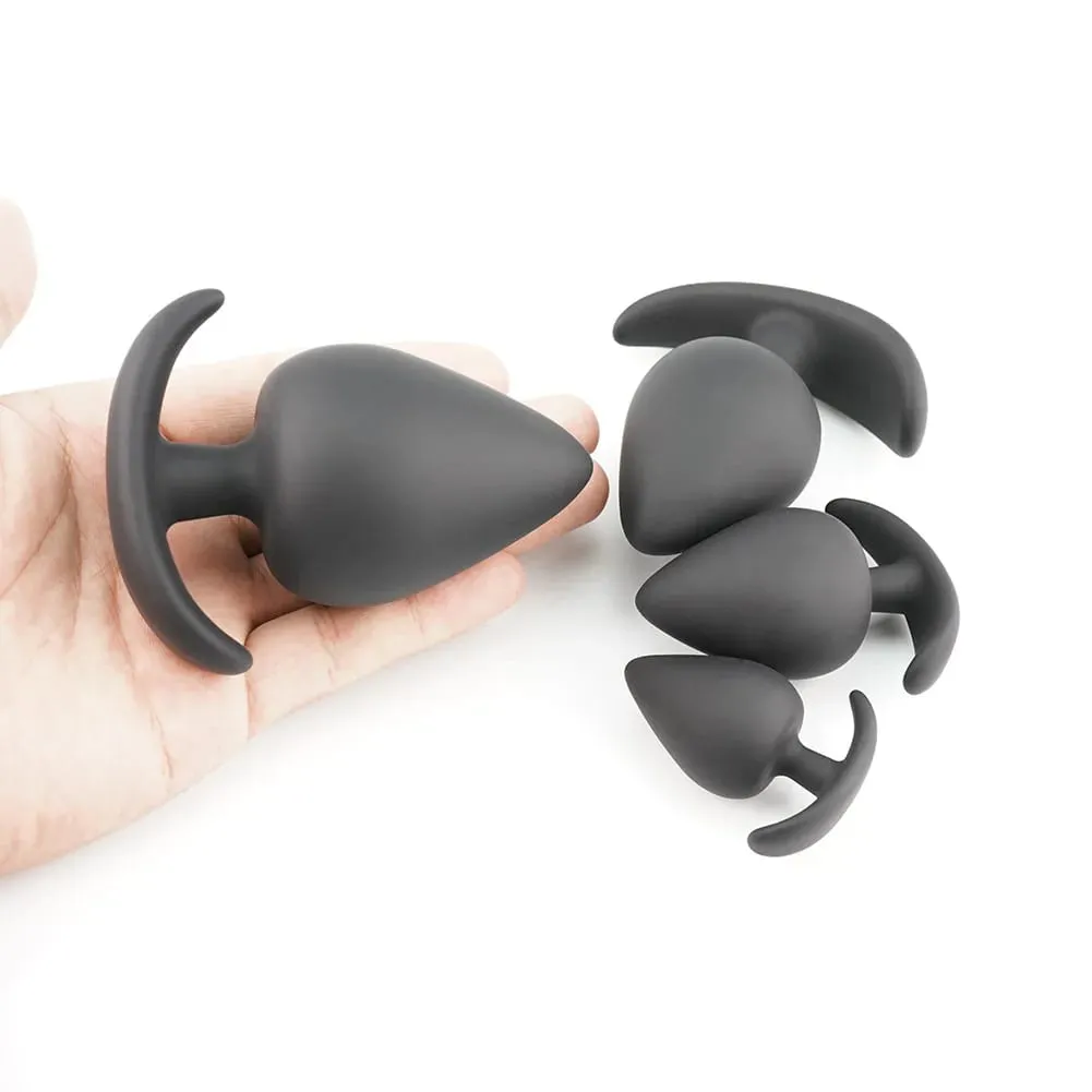 Silicone grande butt plug anal sexo brinquedos para adultos homem mulher roupa interior buttplug vibrador masturbador ânus dilatador produtos sexuais loja — image 4
