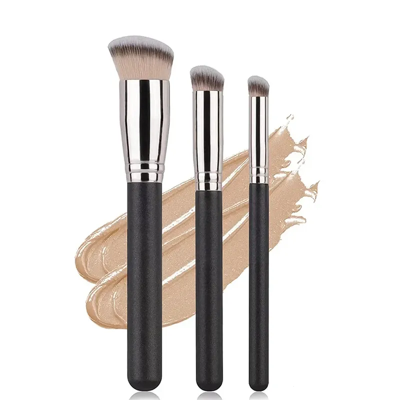 Pinceau correcteur de fond de teint, pinceaux de fard à joues de Contour Premium, impeccable sous les yeux, pinceau de maquillage Dense pour le visage, brosse douce pour estomper — image 1