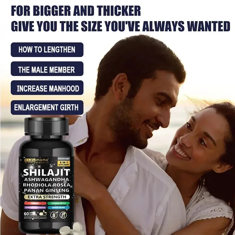 Natural Powerful Male Supplement with Shilajit Ashwagandha & Ginseng Extract — image 3