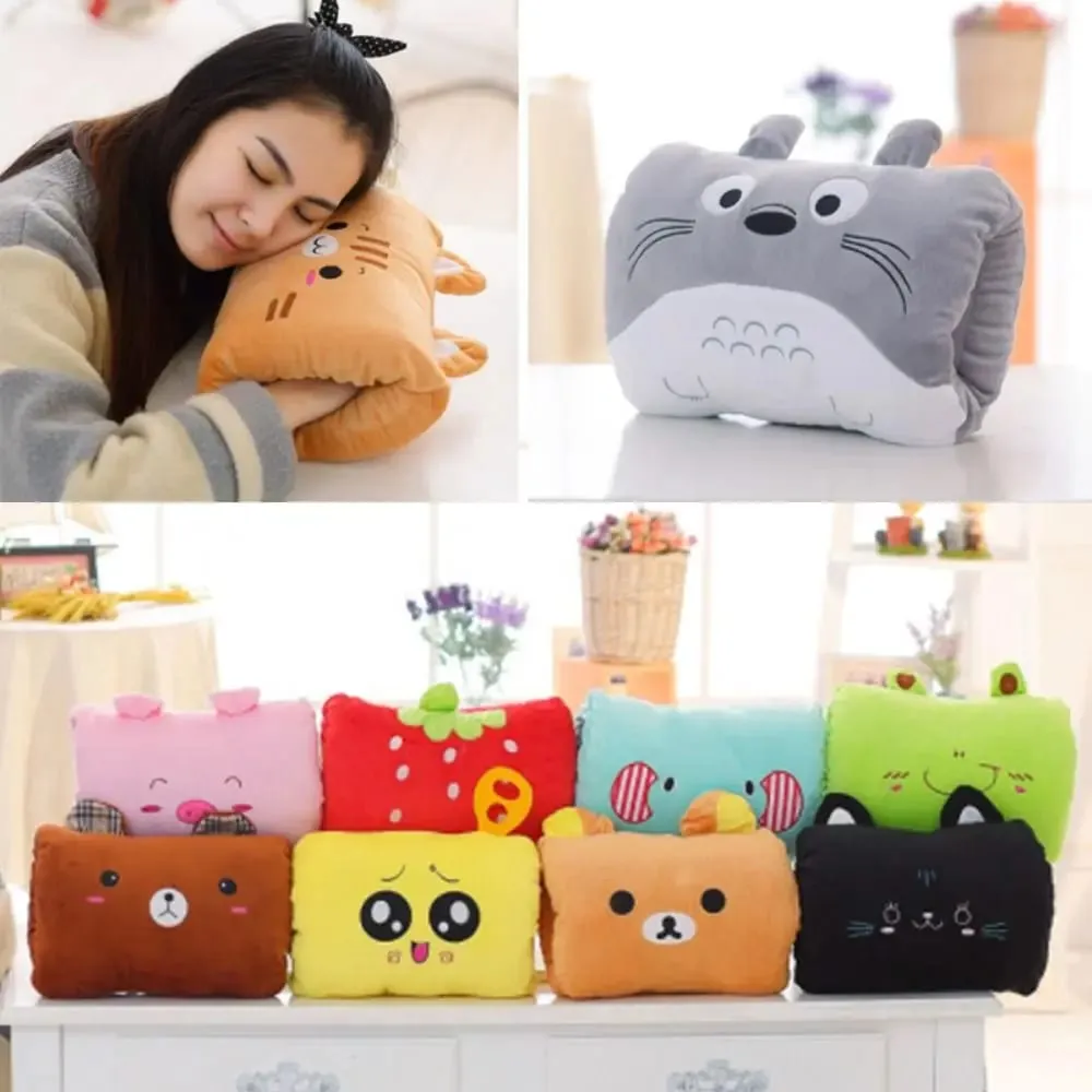New Plush Children's Plush Pillows PP Cotton Animal Hand Warmers Gloves Cartoon Toy Nap Pillows Cushions Gift