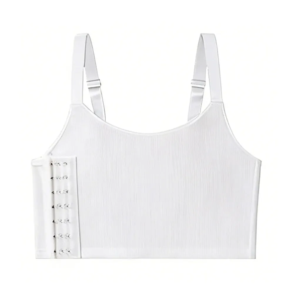 Slimming Style Sports Bralette Breathable Fabric Nylon Fabric Chest Shaping Underwear Seamless Design Thin Style — image 9