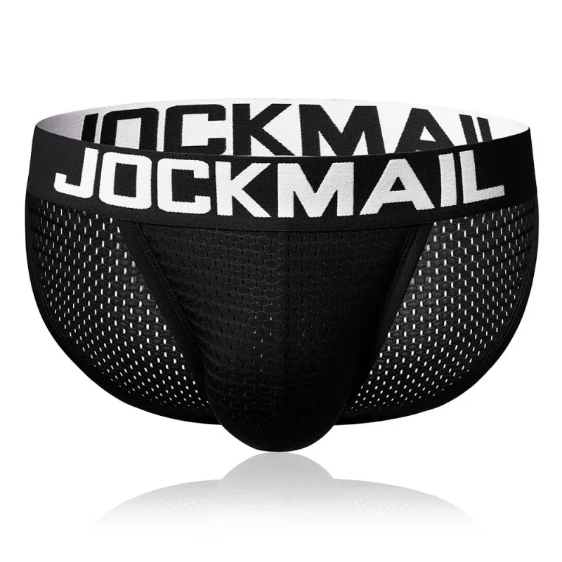 Jockmail Underwear Men Brief Pantie Calzoncillos Cuecas Gay Penis Pouch Mens Bikini Hombre Underpants Tanga Slip Bikini — image 9