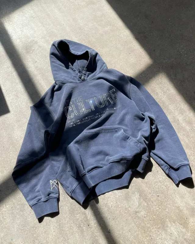 Vintage Men Monogrammed Applique Print Style Y2k Slouchy Loose New Fashion Couple Hoodie Tracksuit Streetwear Street sa Winter — image 6
