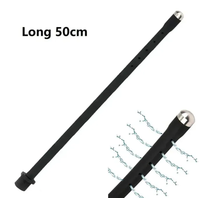 Silicone longo 58cm contas anais plug dilatador douche enema vagina kit de limpeza buttplug seringa cabeça de chuveiro brinquedo sexo gay para casais