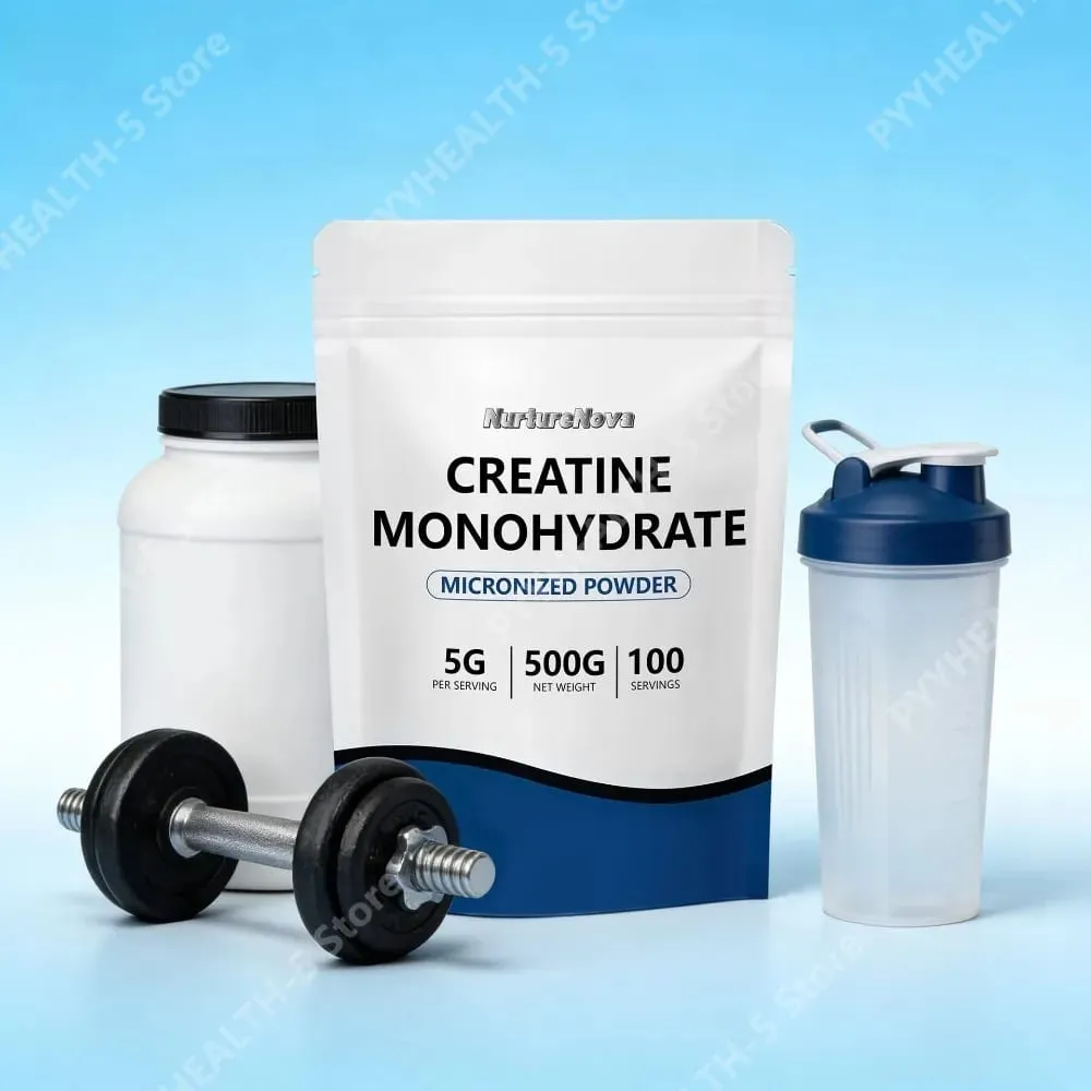 Creatine Monohydrate Powder Micronized 5g Per Serving 100 CT 500g Net Weight for Sports Nutrition Fitness Training Support — image 5