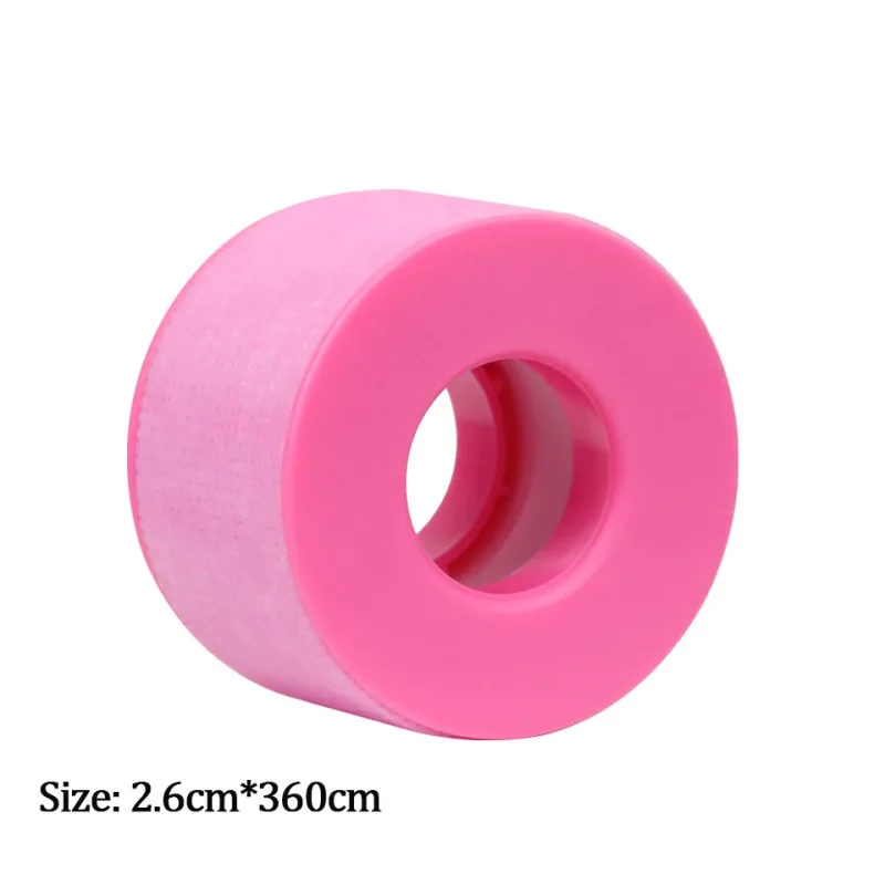 20Rolls/Lot Silicone Gel Tape for Lash Extension Sensitive Skin Multi Use Non-Woven Breathable Under Eye Pad Patches Makeup Tool