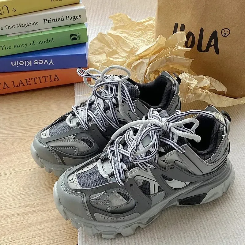 Brand Design Sneakers for Man Fashion New Men's Chunky Sneakers Male Female Dad Shoes Trendy Girls Boys Casual Sports Shoes
