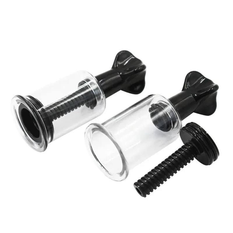 2 pçs bdsm adulto mamilo ventosa mama clitóris otário erótico mamilo braçadeira bomba adulto jogo amamentado brinquedos sexuais para mulheres homens — image 5