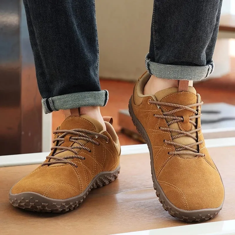 High Quality Leather Sports Shoe Wide Footed Men's Sports Classic Flat Shoes Outdoor Anti Slip Men's Skateboarding Shoes 2026 — image 5