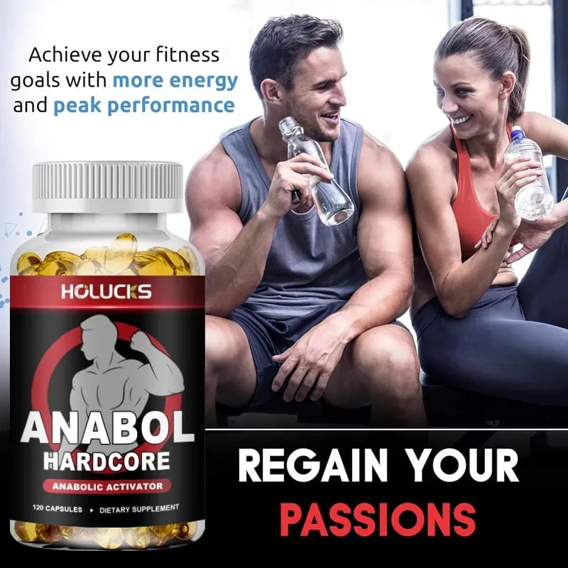 Anabol Hardcore Supplement Muscle Growth for Men To Build Lean Dense High Performance Enhancing Support Overall Health — image 5
