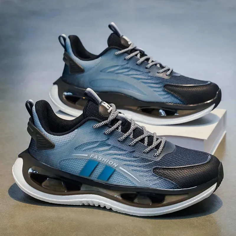 Men's Marathon Running Shoes Carbon Plate Air Cushion Breathable Nonskid Lightweight Athletic Walking Sneakers Free Shipping
