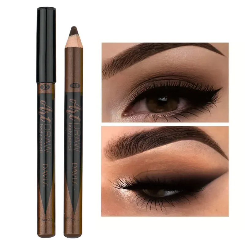 15 Color Eyeliner Lip Liner Pen Black Blue Multicolor Metallic Pearly Glitter Matte Finish Punk Smokey Style Eye Makeup Pen — image 11