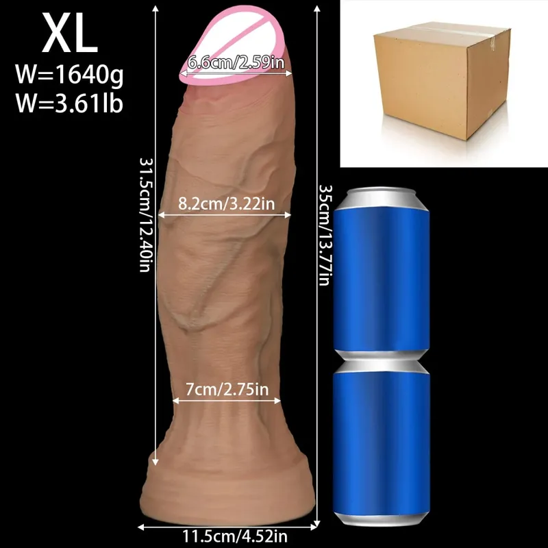 Realistic Anal Dildo Huge Long Butt Plug Training Stretcher Anal Dilator Prostate Massager Adult Anal Sex Toys For Women Men Gay