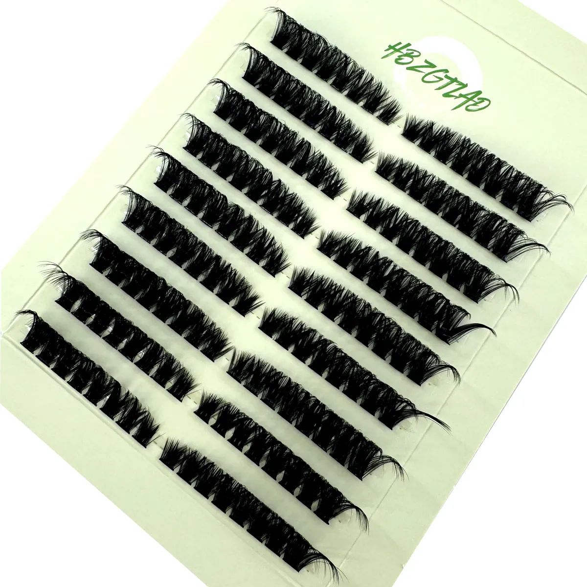 9-row fluffy curly eyelash bundle extension line 60D/80D left/right cat eye eyelash extension line can be reused — image 7