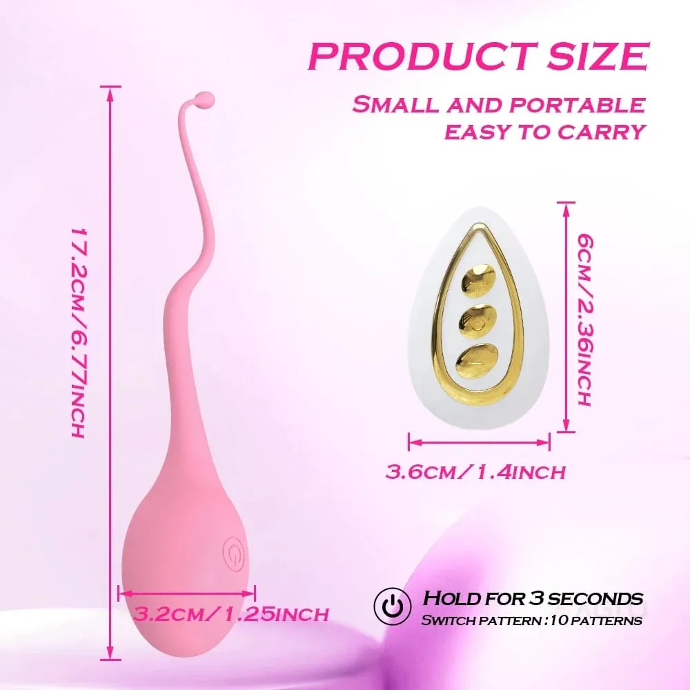 Remote Control Vaginal Vibrator Para sa Mga Babae Nipple Clitoris Stimulator Magsuot ng Vibrating G-Spot Love Egg Massager Mga Sex Toys para sa Matanda — image 5