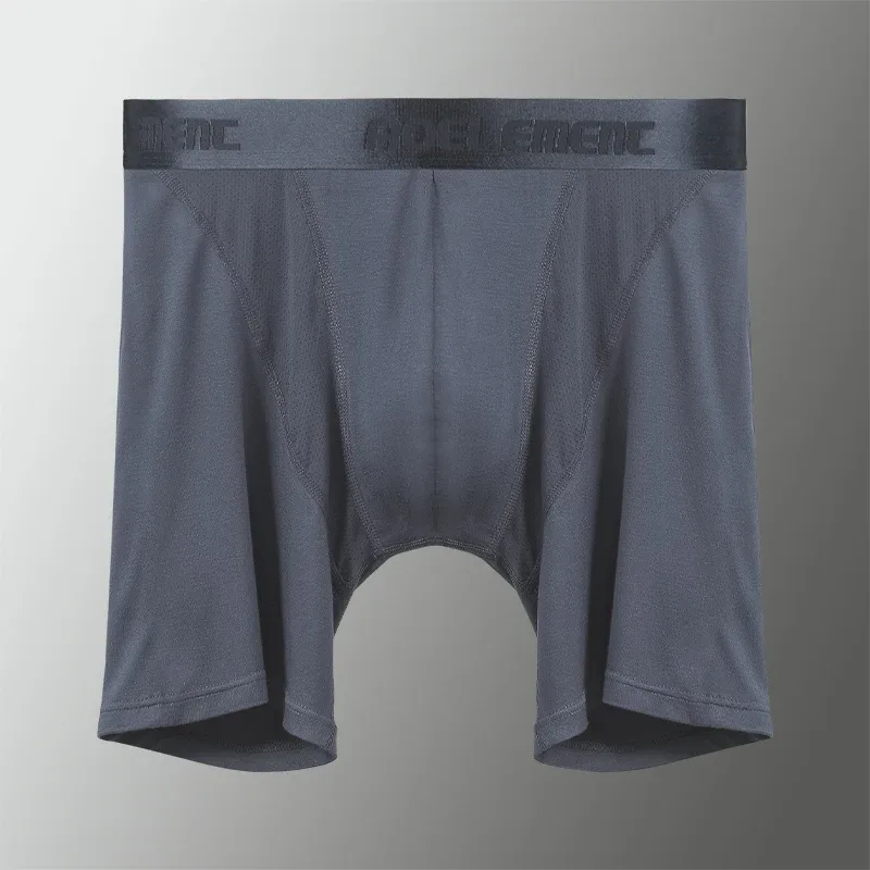 Men's Sports Underwear, Anti-Chafing Modal Professional Running Fitness Tight-Fitting Long-Leg Quick-Dry Extended Boxer Briefs — image 3