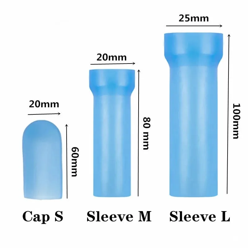 Pênis mangas extensor pênis ampliação manga elástica glans boné silicone manga genital maca bomba brinquedos sexuais para homens adultos — image 3