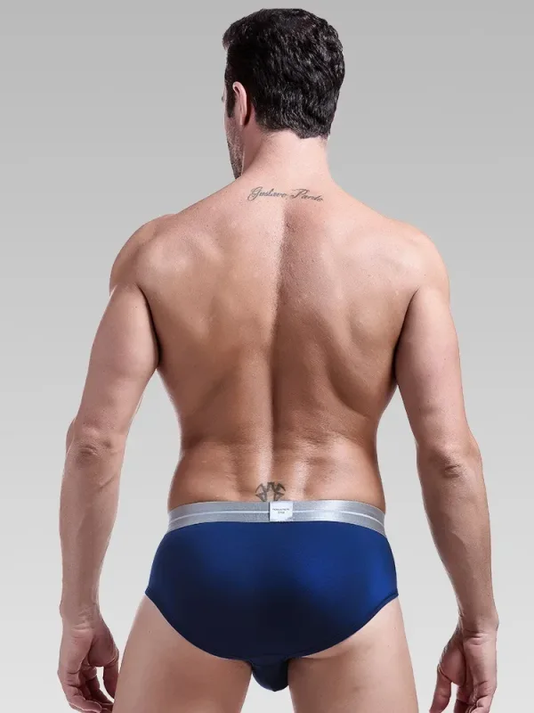 Modal capsule lift U convex men's underwear bullet separate ice silk capsule pouch briefs — image 14