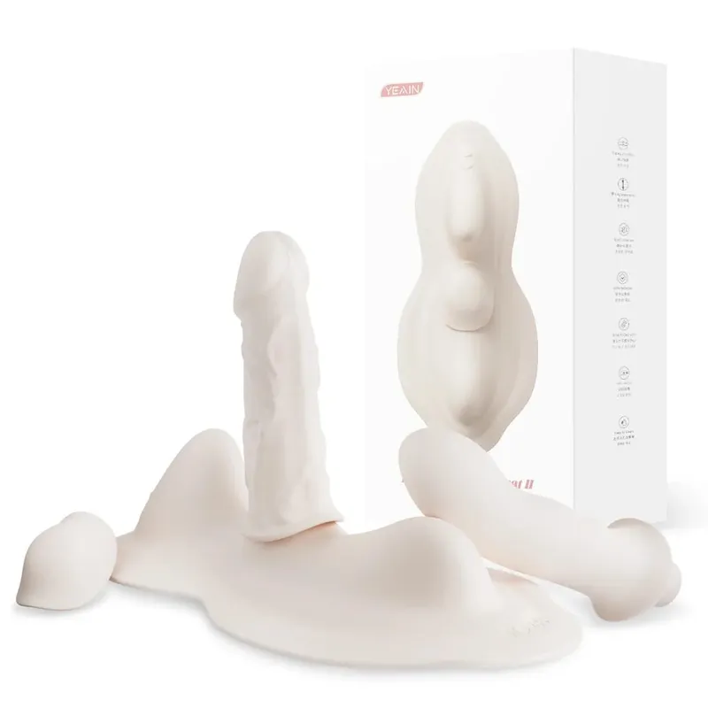 Thrusting Vibrator Separable Cushion Massager APP Control Heating Dildos Vibrator Clitoral Anal Stimulator Sex Toys para sa Babae