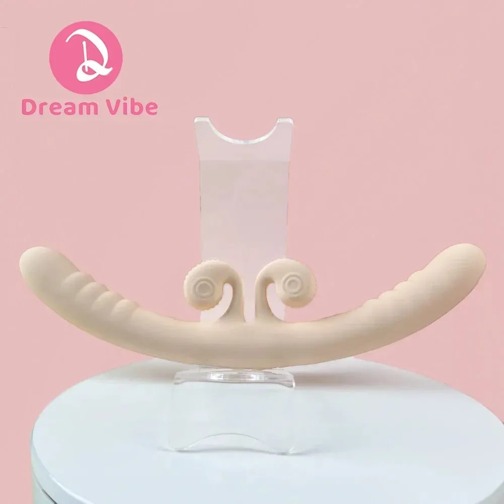 4-motors dubbeldildovibrator 10 kraftfulla vibrationer Kvinnors nöjesmassager Lesbisk kärleksleksak Presentpenetration Sexleksaktjej — image 3